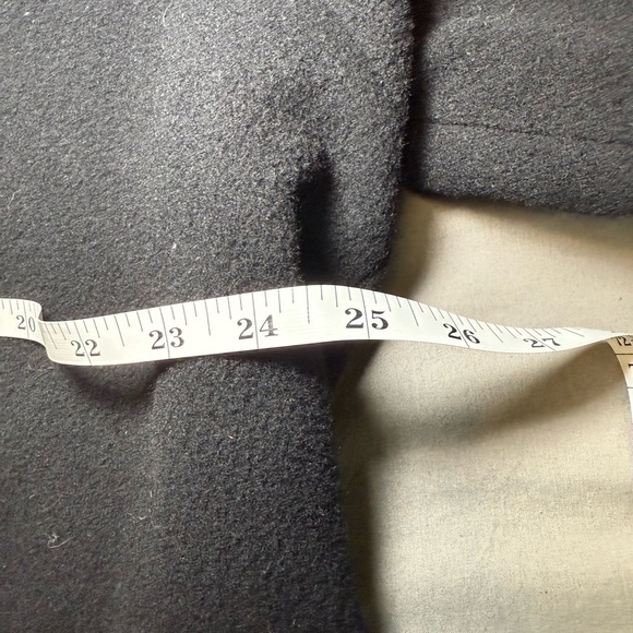 Preston and York Black 100% Wool Coat size 14 - Picture 8 of 9